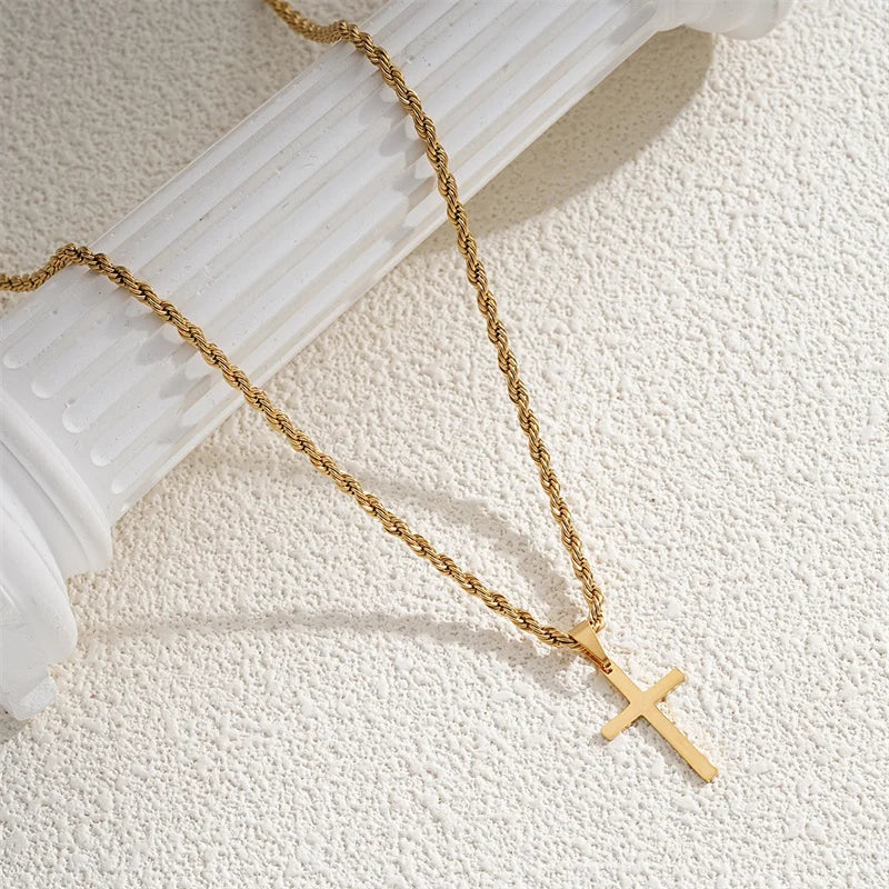 Cadena Acero Oro
