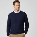 Jersey Azul Marino Mink Cashmere