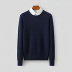 Jersey Azul Marino Mink Cashmere