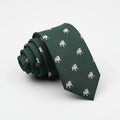 Corbata Bulldog Verde