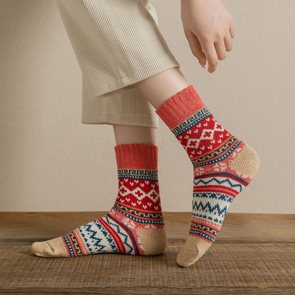Stavanger - Calcetines Estilo Nórdico