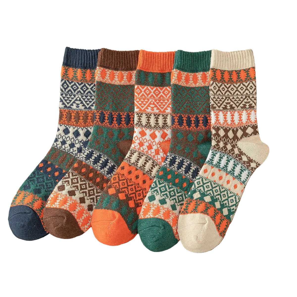 Hafnarfjörður - 5 Pair Pack of Socks