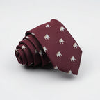 Red Bulldog Tie