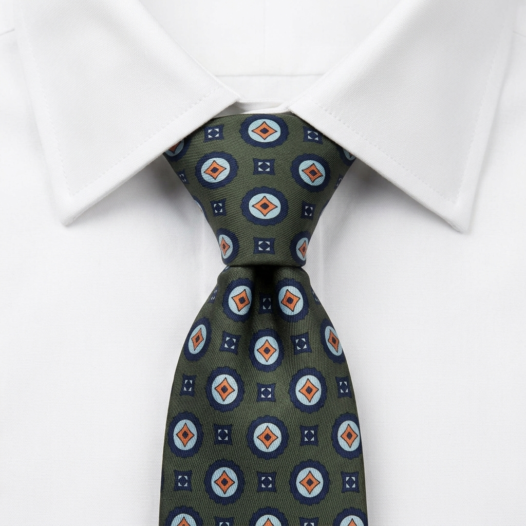 Milán Corbata estilo camisa