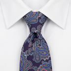 Gubbio Corbata Paisley estilo camisa