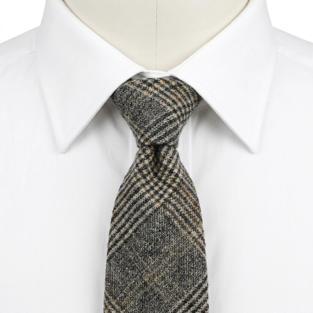 Sequoia Corbata de Lana estilo camisa