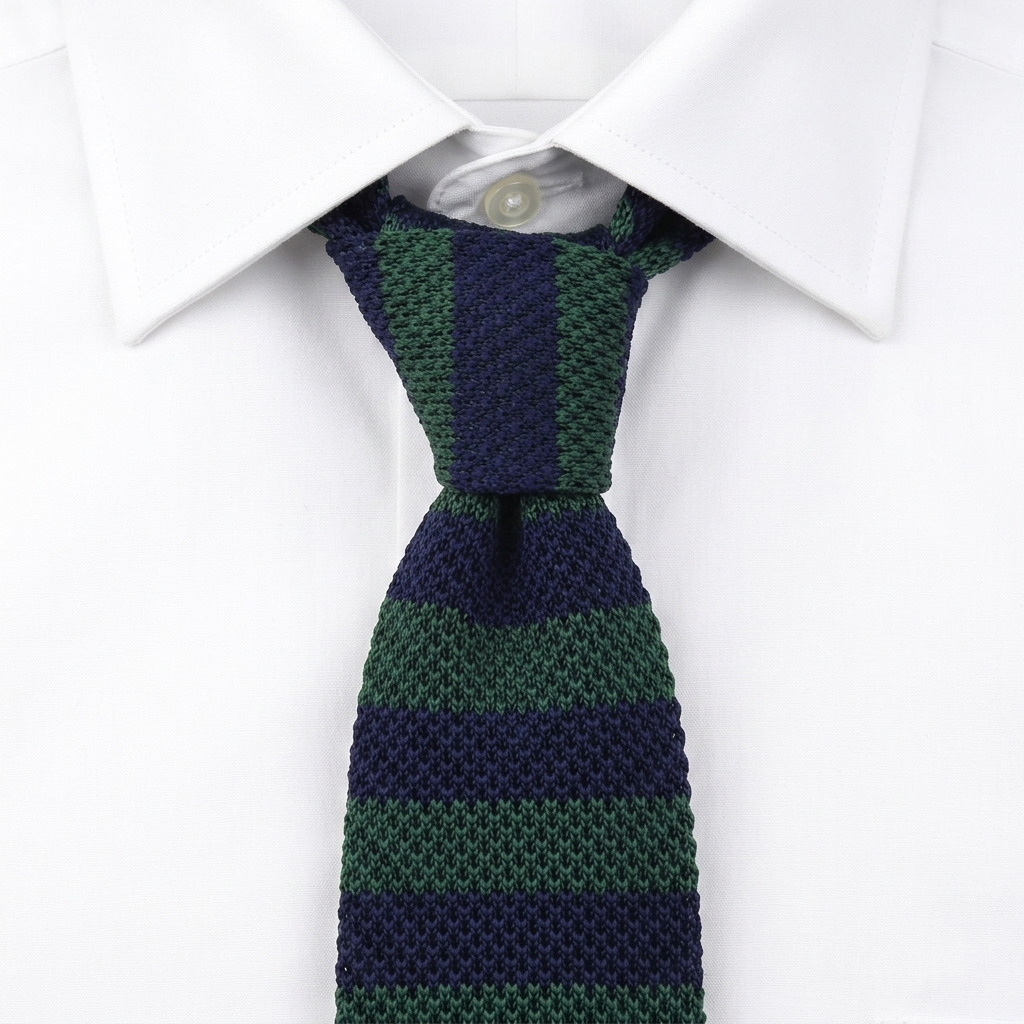 Padova Corbata de Punto estilo camisa