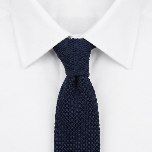 Albano Corbata de Punto estilo camisa
