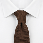 Burano Corbata de Punto estilo camisa