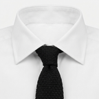 Fumone Corbata de Punto estilo camisa