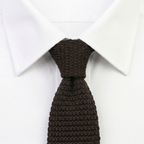 Lanciano Corbata de Punto estilo camisa