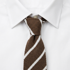 Nardò Corbata de Punto estilo camisa