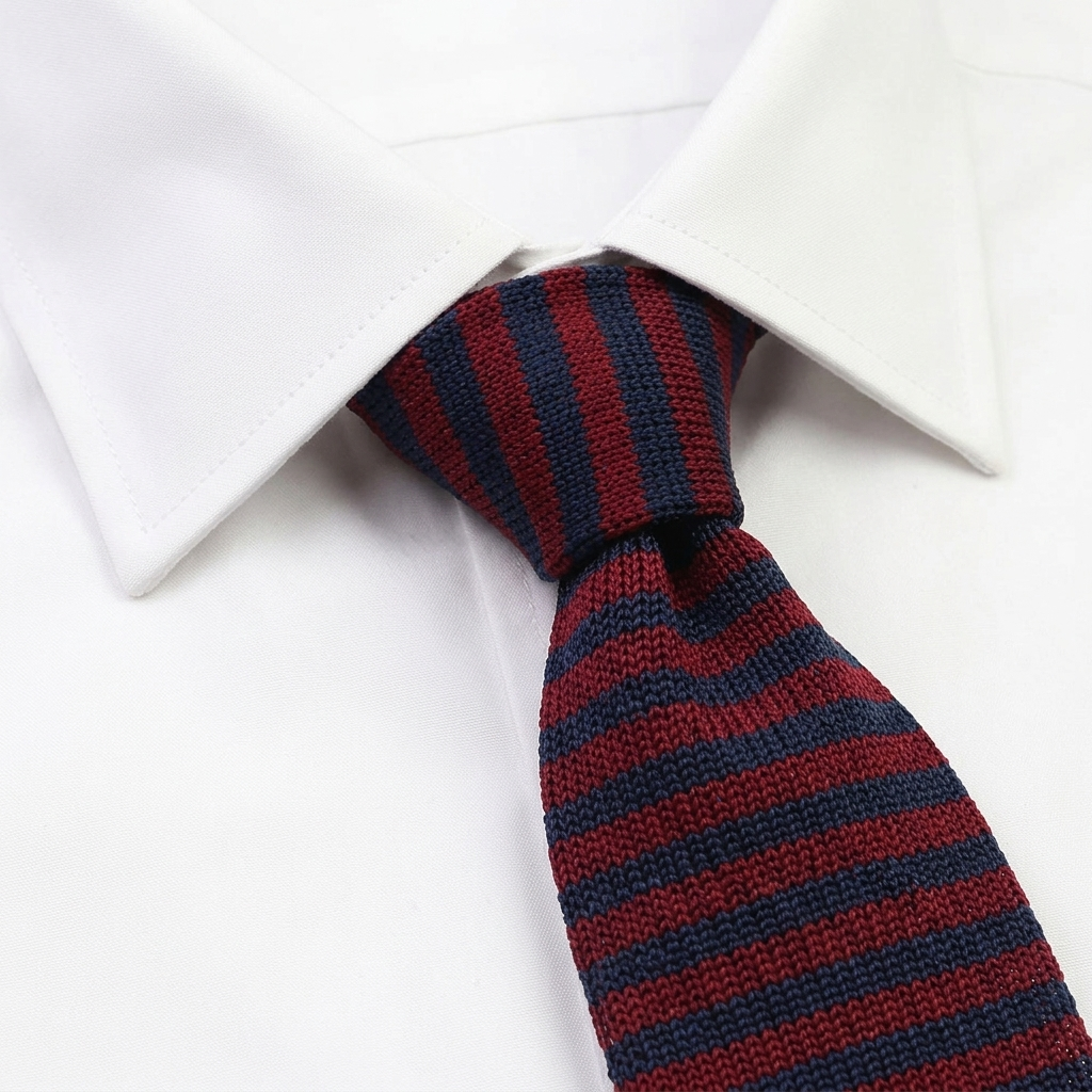 Pietrasanta Corbata de Punto estilo camisa