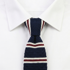 Piombino Corbata de Punto estilo camisa
