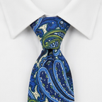 Caserta Corbata Paisley estilo camisa