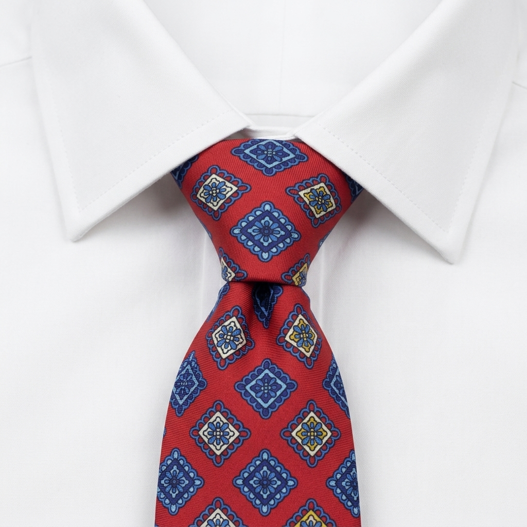 Caltanissetta Corbata estilo camisa