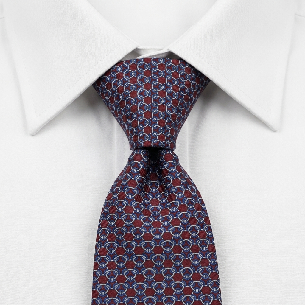L'Aquila Corbata Paisley estilo camisa