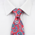 Acireale Corbata Paisley estilo camisa