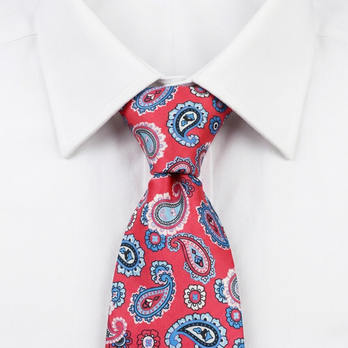 Acireale Corbata Paisley estilo camisa