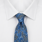 Potenza Corbata Paisley estilo camisa