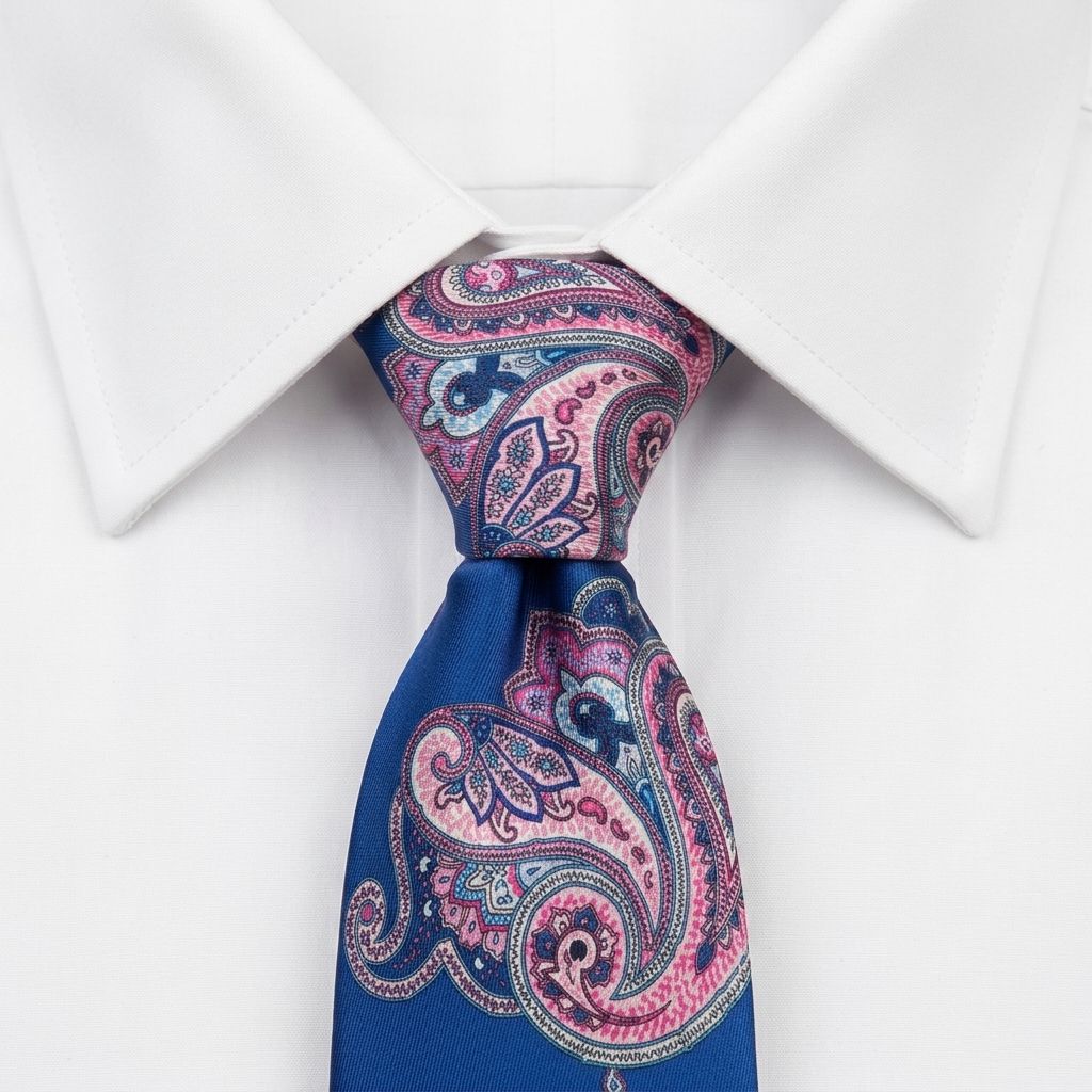 Lodi Corbata Paisley estilo camisa