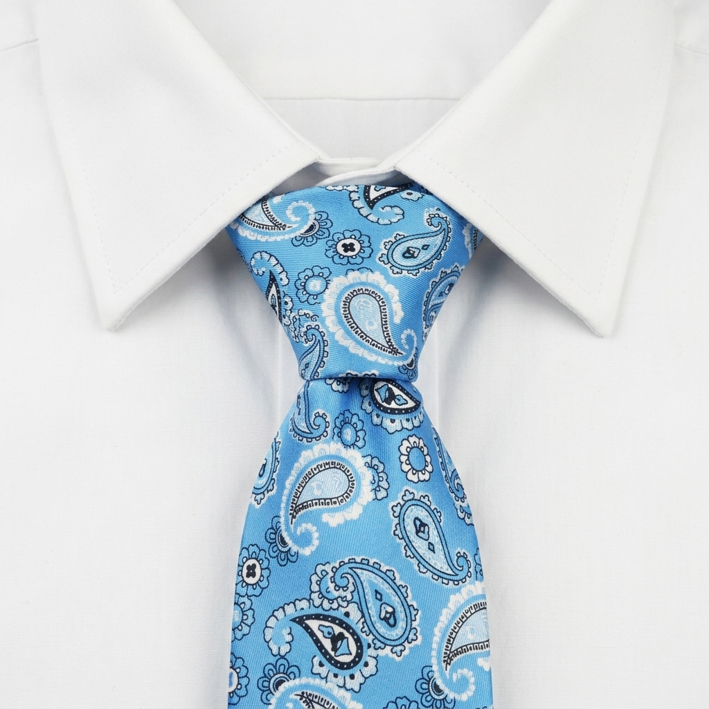 Sanremo Corbata Paisley estilo camisa