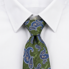 Noto Corbata Paisley estilo camisa