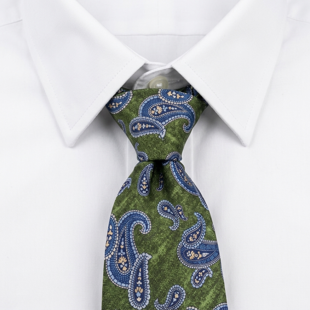 Noto Corbata Paisley estilo camisa