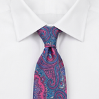 Conegliano Corbata Paisley estilo camisa