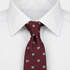 Corbata Ladybug Roja estilo camisa