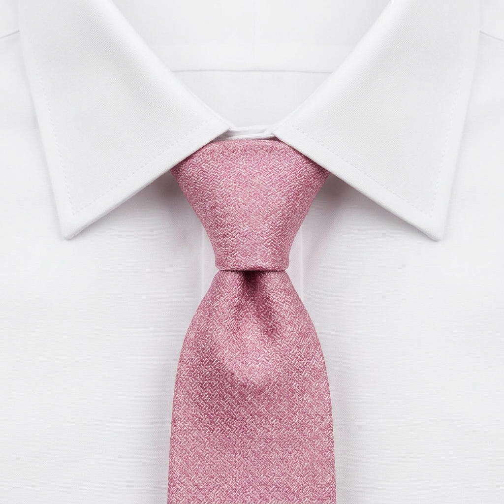 Crema Corbata estilo camisa