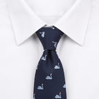 Corbata Cisnes estilo camisa
