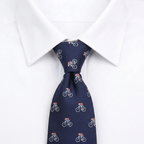 Corbata Bicicletas estilo camisa