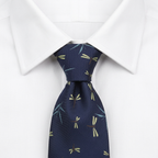 Corbata Libelulas estilo camisa