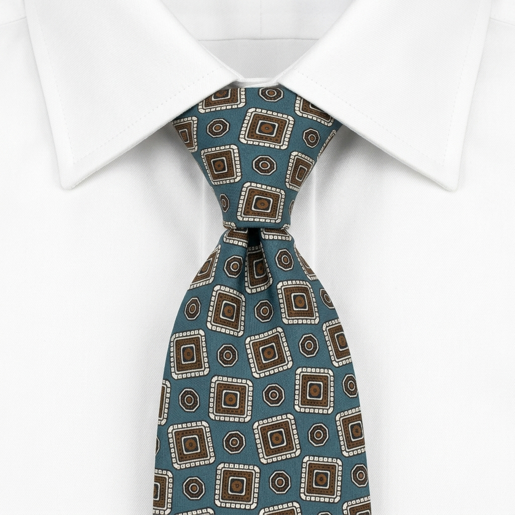 Matera Corbata Pala Ancha estilo camisa