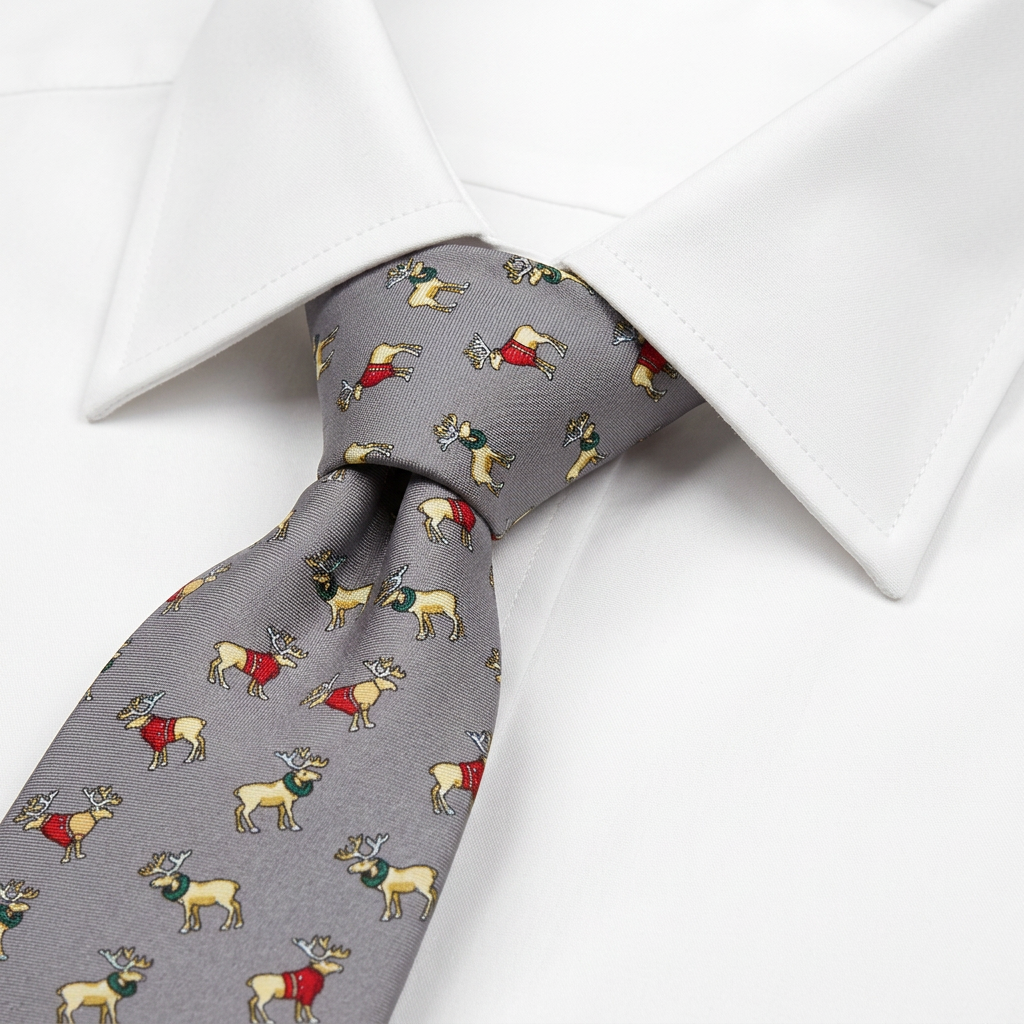 Dolceacqua Corbata Pala Ancha estilo camisa