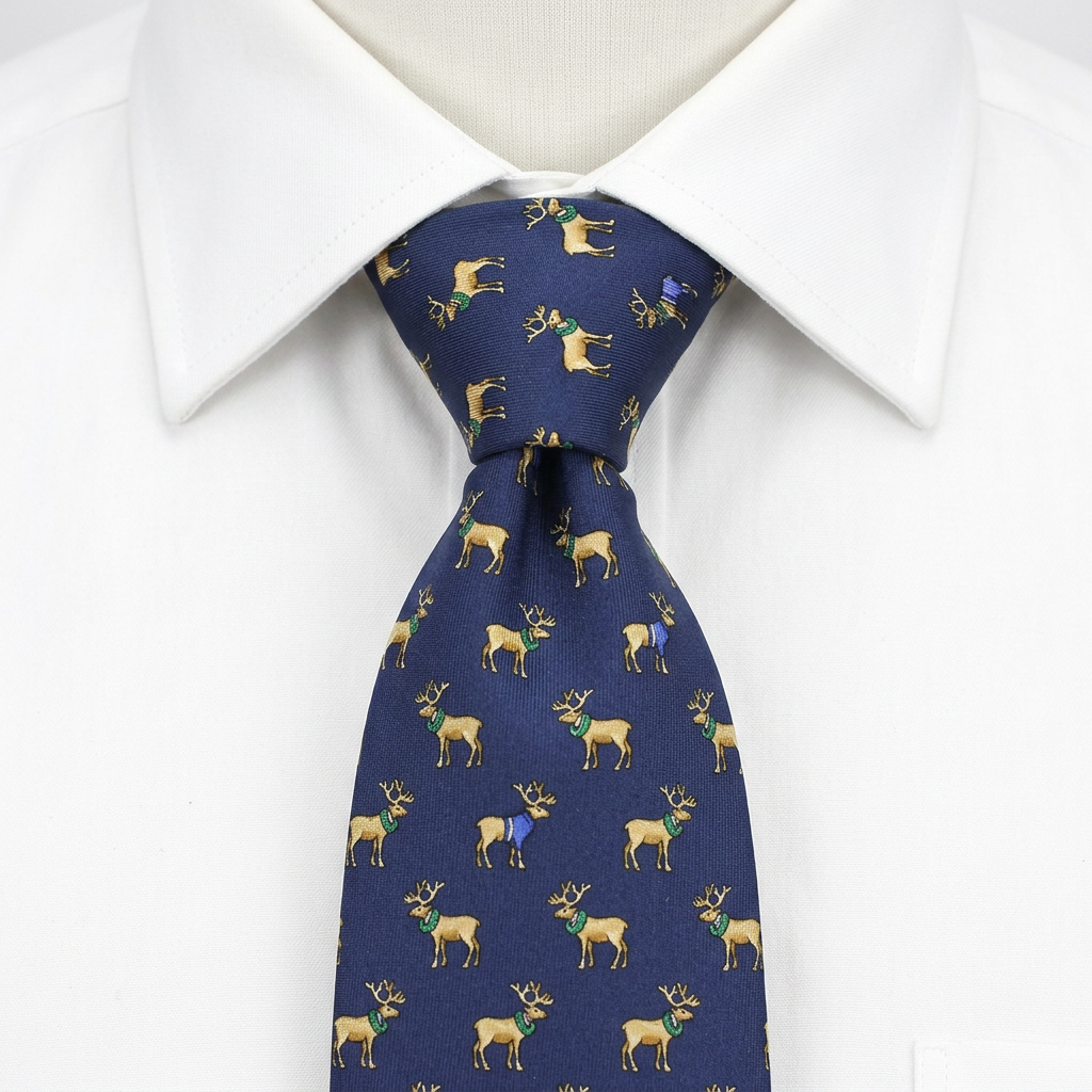 Erice Corbata Pala Ancha estilo camisa