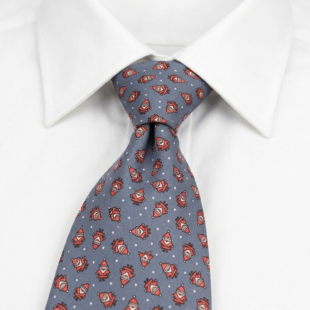 Teramo Corbata Pala Ancha estilo camisa