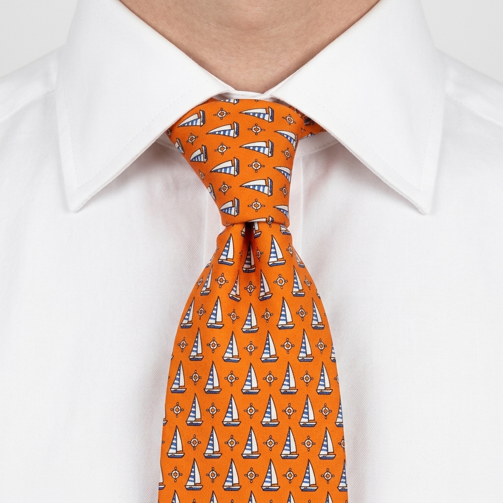Plasencia Corbata Pala Ancha estilo camisa