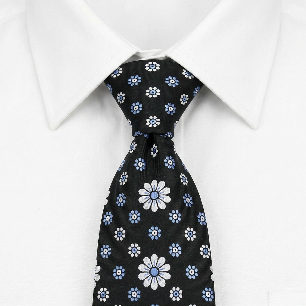 Fabriano Corbata Pala Ancha estilo camisa