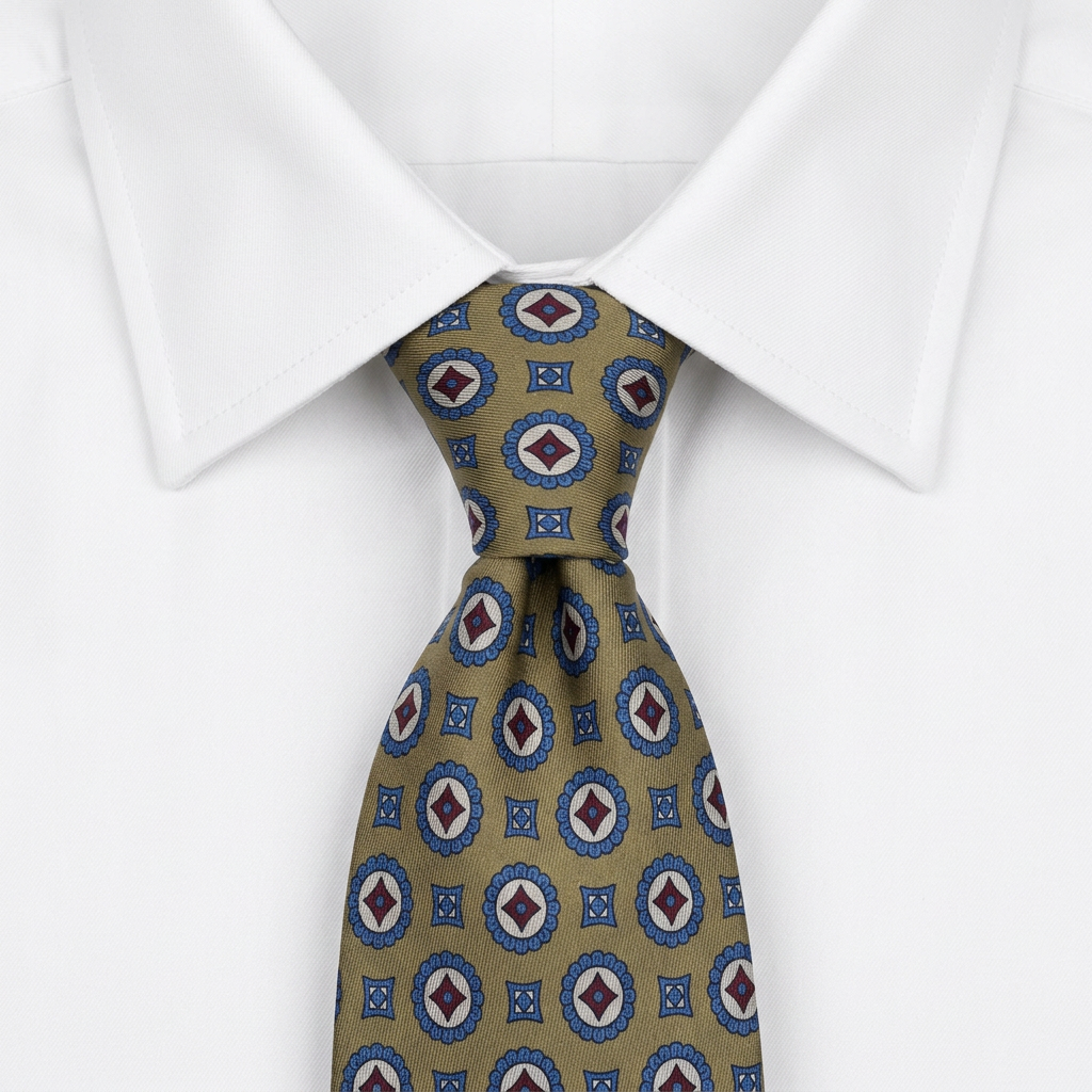 Nápoles Corbata estilo camisa