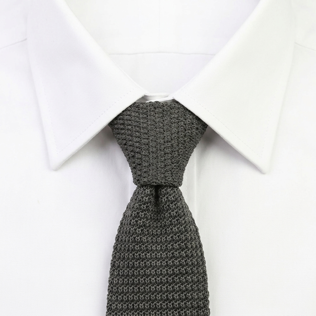 Pennabilli Corbata de Punto estilo camisa
